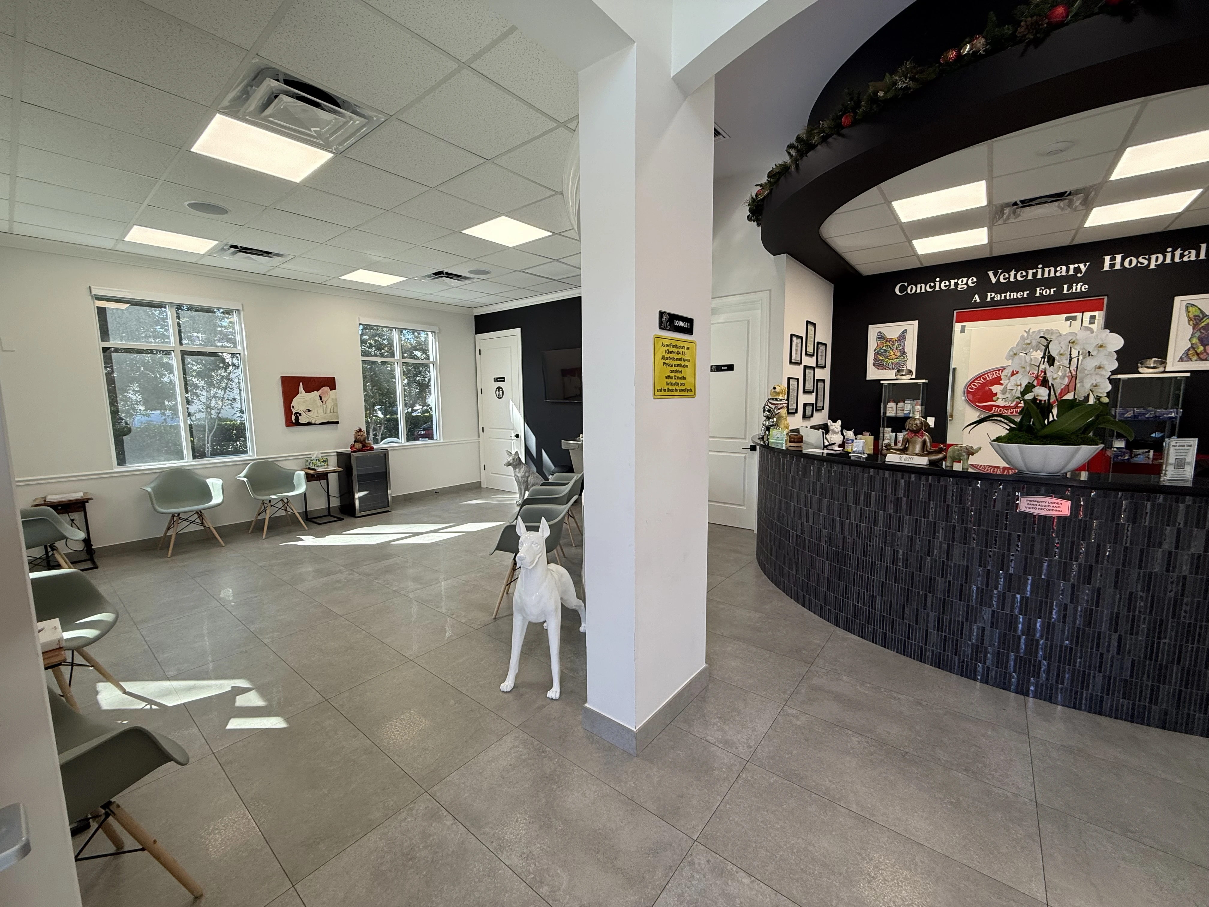 Main lobby and reception
